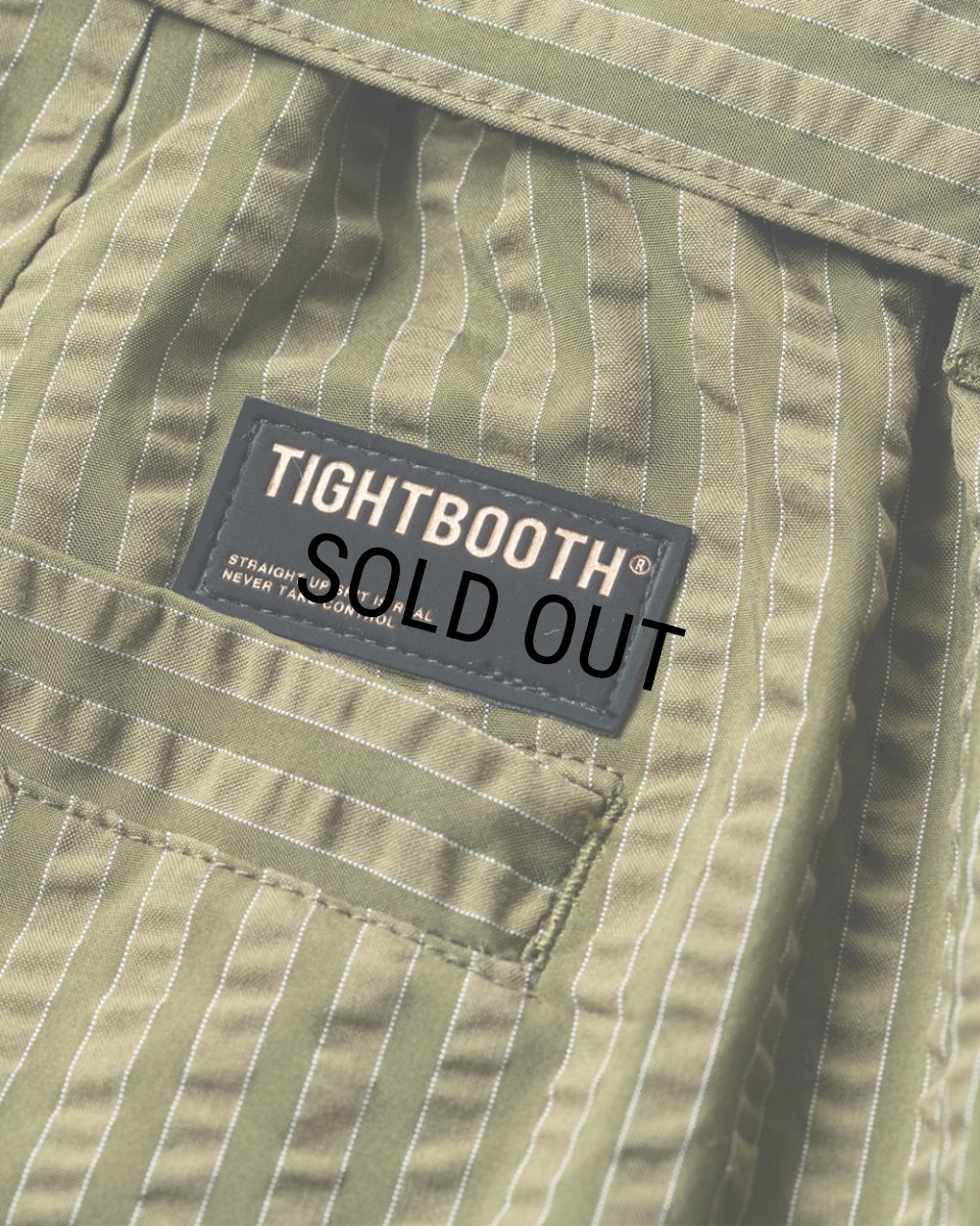 画像9: TIGHTBOOTH/SEERSUCKER BALLOON PANTS（Olive） 【20%OFF】［シアサッカーバルーンパンツ-24春夏］ (9)