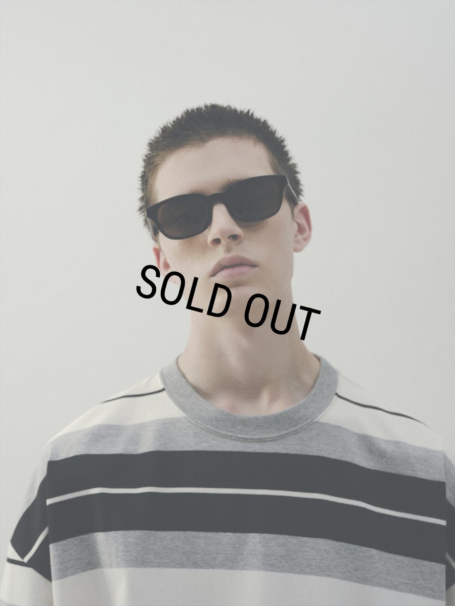 画像3: COOTIE PRODUCTIONS/Panel Border S/S Tee（Black/Ash Gray/White）［パネルボーダーT-24春夏］ (3)