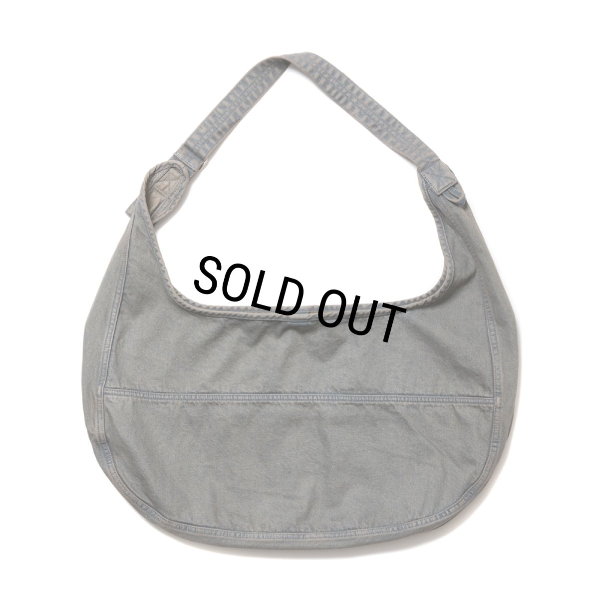 画像1: COOTIE PRODUCTIONS/Denim Sling Bag（Indigo Sooty）［デニムスリングバッグ-24春夏］ (1)