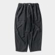 画像1: TIGHTBOOTH/PIQUE BALLOON PANTS（Black）［ピケバルーンパンツ-24春夏］ (1)