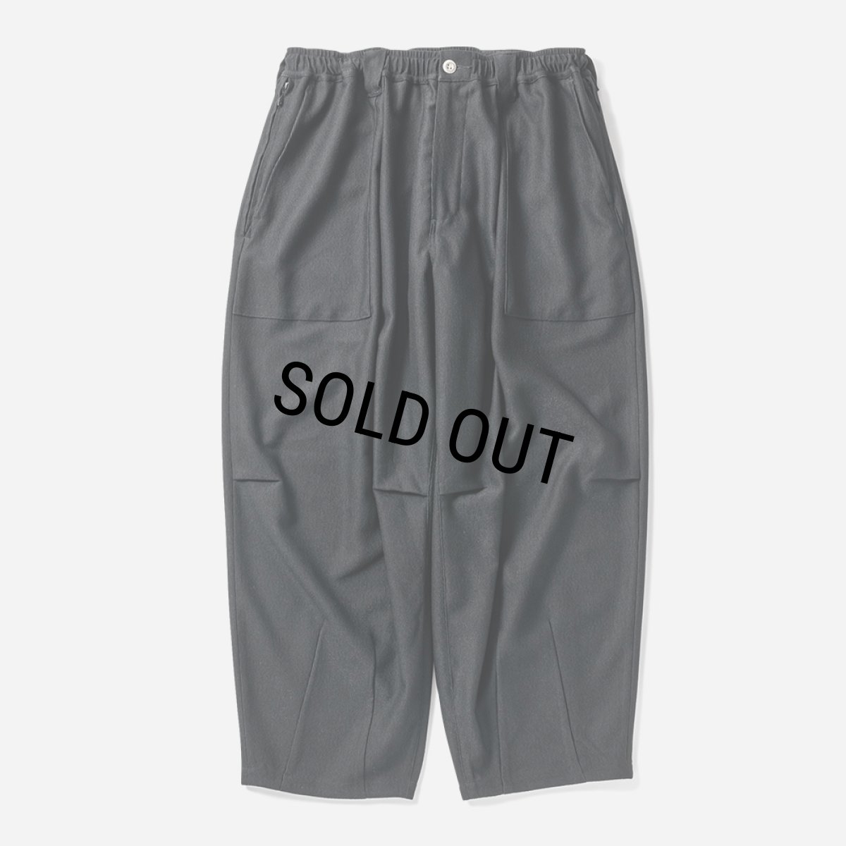 画像1: TIGHTBOOTH/PIQUE BALLOON PANTS（Black）［ピケバルーンパンツ-24春夏］ (1)