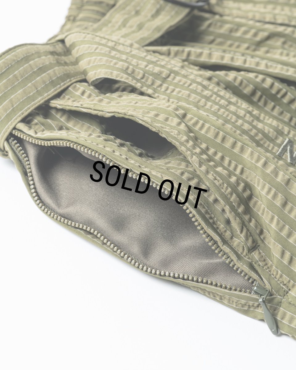 画像7: TIGHTBOOTH/SEERSUCKER BALLOON PANTS（Olive） 【20%OFF】［シアサッカーバルーンパンツ-24春夏］ (7)
