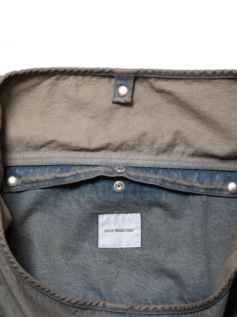 画像2: COOTIE PRODUCTIONS/Denim Sling Bag（Indigo Sooty）［デニムスリングバッグ-24春夏］