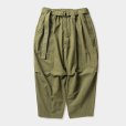 画像1: TIGHTBOOTH/SEERSUCKER BALLOON PANTS（Olive）［シアサッカーバルーンパンツ-24春夏］ (1)