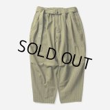 TIGHTBOOTH/SEERSUCKER BALLOON PANTS（Olive） 【20%OFF】［シアサッカーバルーンパンツ-24春夏］