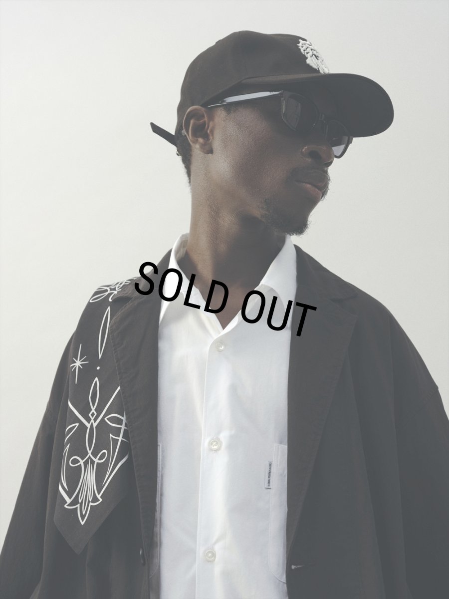 画像3: COOTIE PRODUCTIONS/120/2 Broad S/S Shirt（White）［ブロードシャツ-24春夏］ (3)