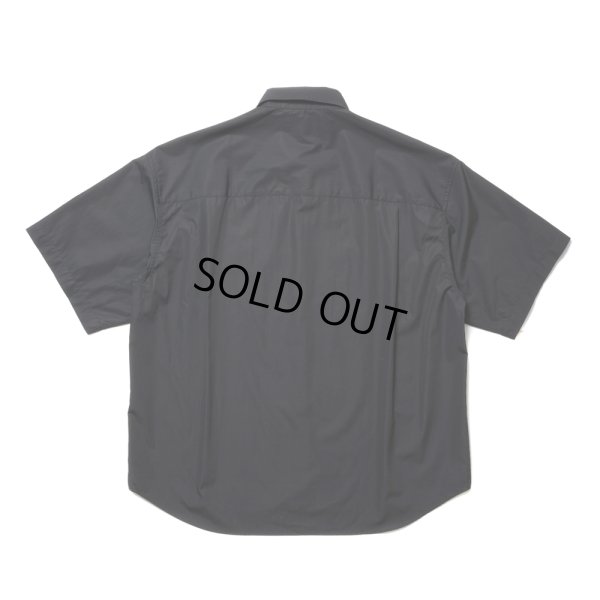画像2: COOTIE PRODUCTIONS/120/2 Broad S/S Shirt（Black）［ブロードシャツ-24春夏］