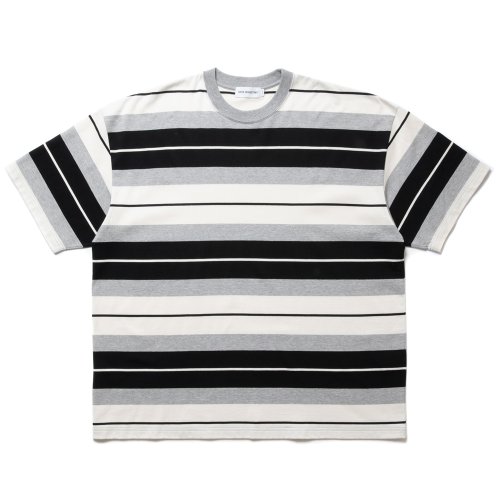 他の写真1: COOTIE PRODUCTIONS/Panel Border S/S Tee（Black/Ash Gray/White）［パネルボーダーT-24春夏］