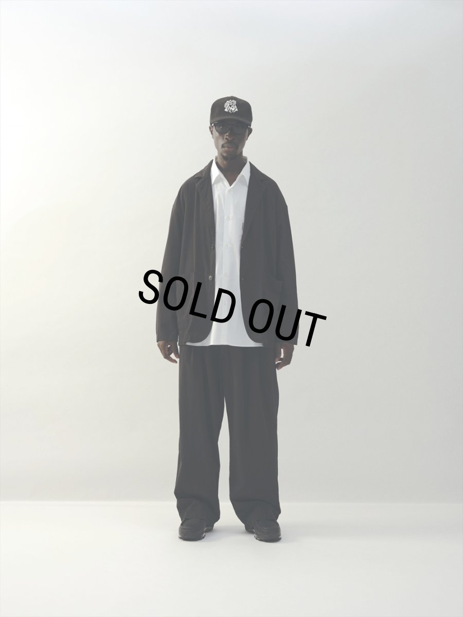 画像2: COOTIE PRODUCTIONS/120/2 Broad S/S Shirt（White）［ブロードシャツ-24春夏］ (2)