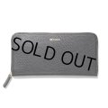 WACKO MARIA/SPEAK EASY / EMBOSS LEATHER ROUND ZIP LONG WALLET（LIZARD）［ラウンドジップロングウォレット-24春夏］