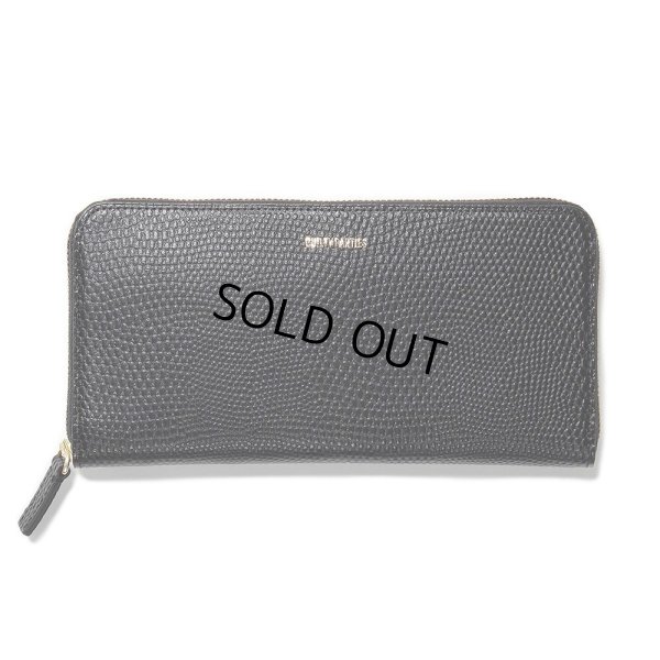 画像1: WACKO MARIA/SPEAK EASY / EMBOSS LEATHER ROUND ZIP LONG WALLET（LIZARD）［ラウンドジップロングウォレット-24春夏］