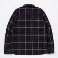 画像2: RATS/OMBRE CHECK SHIRT（BLACK CHECK）［オンブレチェックシャツ-24春夏］ (2)