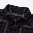 画像3: RATS/OMBRE CHECK SHIRT（BLACK CHECK）［オンブレチェックシャツ-24春夏］