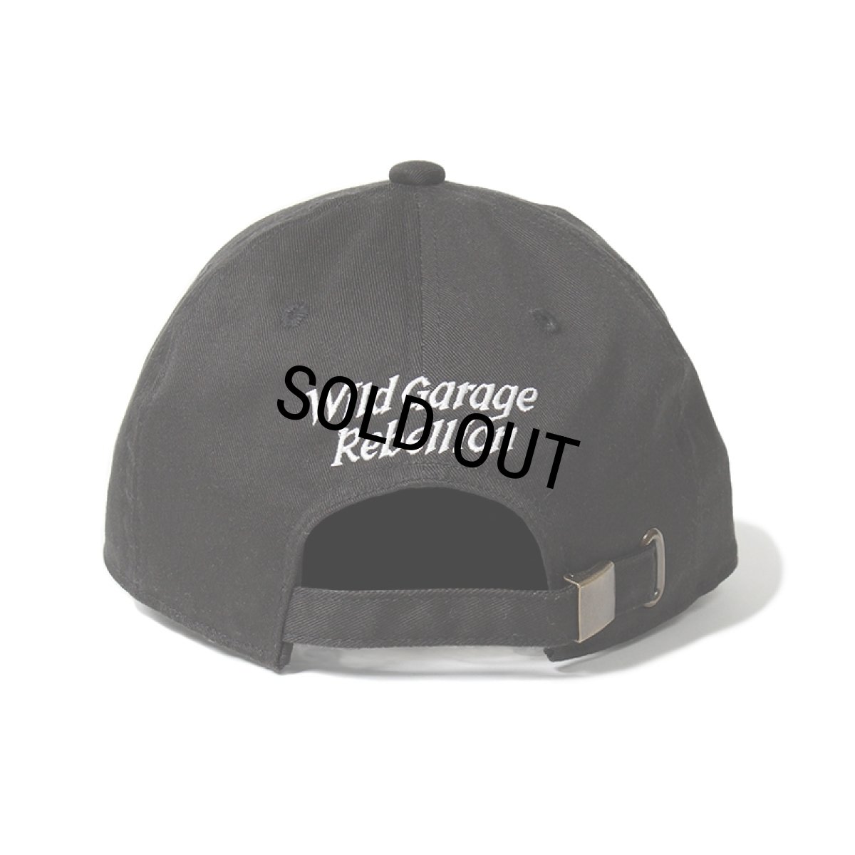 画像2: WACKO MARIA/6 PANEL CAP（BLACK）［6パネルキャップ-24春夏］ (2)
