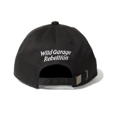 画像2: WACKO MARIA/6 PANEL CAP（BLACK）［6パネルキャップ-24春夏］ (2)