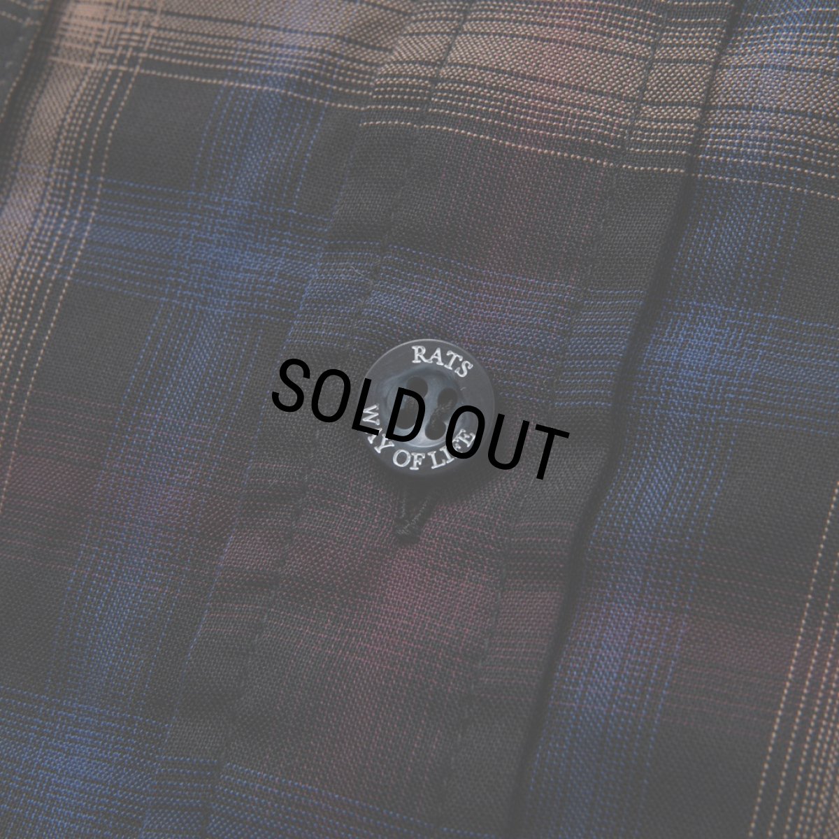 画像4: 【30%OFF】RATS/OMBRE CHECK SHIRT（BLACK CHECK）［オンブレチェックシャツ-24春夏］ (4)