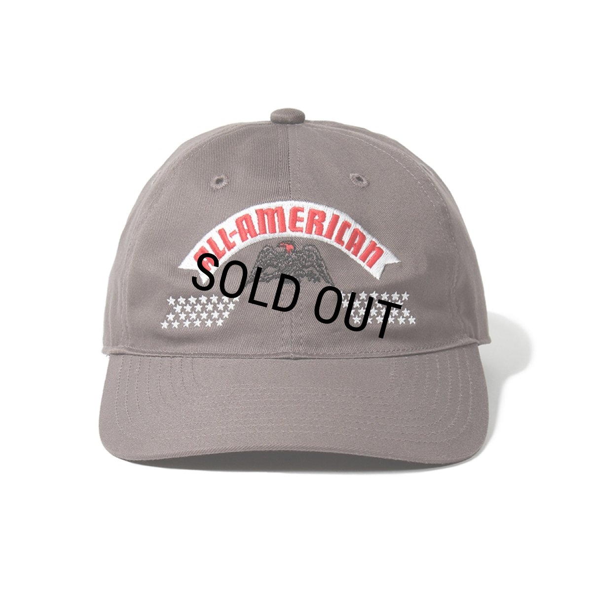 画像1: WACKO MARIA/6 PANEL CAP（GRAY）［6パネルキャップ-24春夏］ (1)