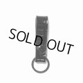 WACKO MARIA/EMBOSS LEATHER KEY HOLDER（CROCODILE）（BLACK/BLACK）［レザーキーホルダー-24秋冬］