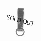 WACKO MARIA/EMBOSS LEATHER KEY HOLDER（CROCODILE）（BLACK/BLACK）［レザーキーホルダー-24秋冬］