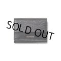 WACKO MARIA/SPEAK EASY / EMBOSS LEATHER MINI WALLET（LIZARD）［ミニウォレット-24春夏］