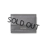 WACKO MARIA/SPEAK EASY / EMBOSS LEATHER MINI WALLET（LIZARD）［ミニウォレット-24春夏］