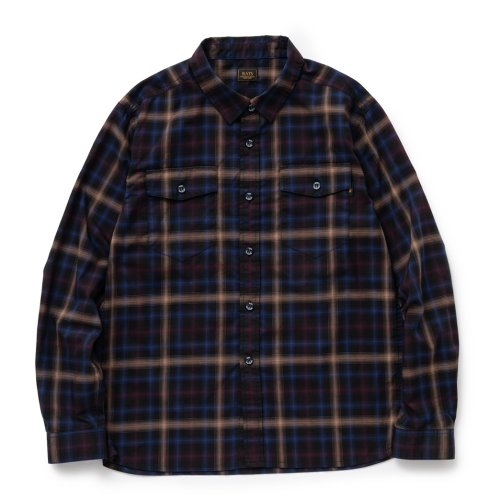 他の写真1: 【30%OFF】RATS/OMBRE CHECK SHIRT（BLACK CHECK）［オンブレチェックシャツ-24春夏］