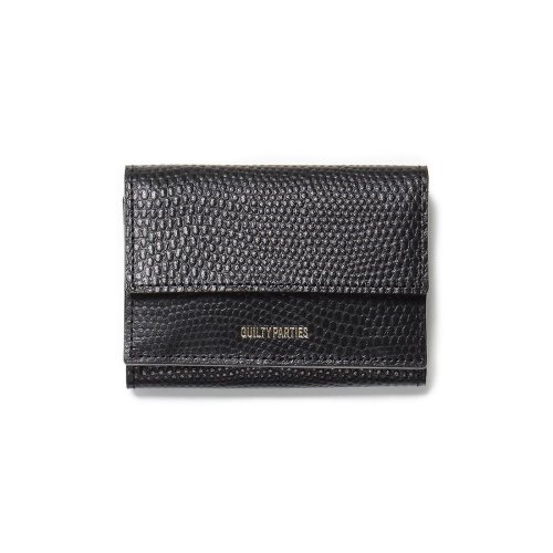 他の写真1: WACKO MARIA/SPEAK EASY / EMBOSS LEATHER MINI WALLET（LIZARD）［ミニウォレット-24春夏］