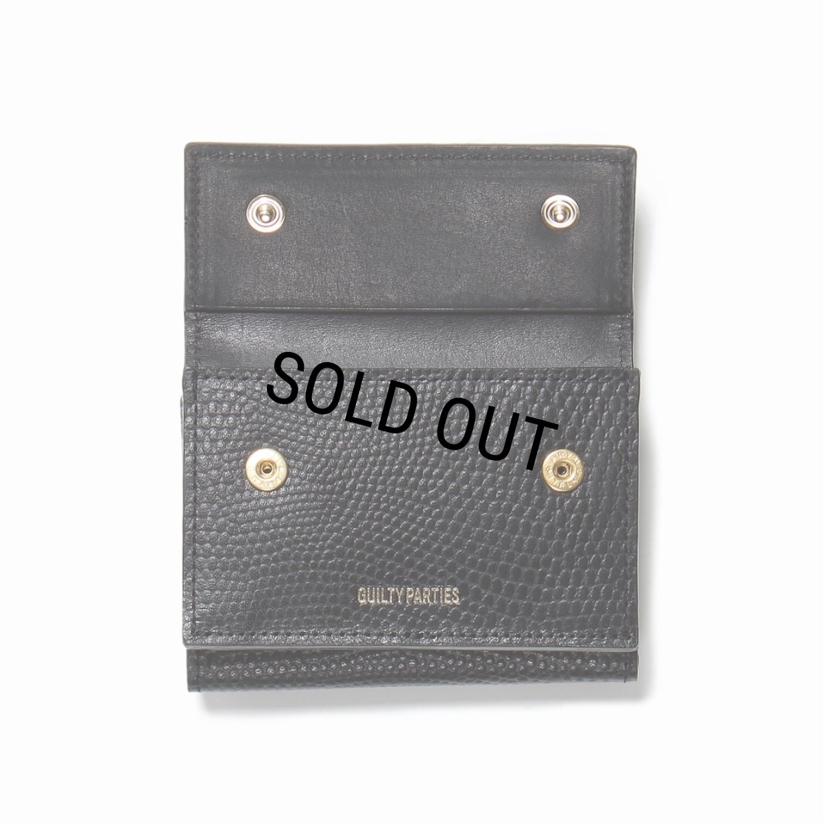 画像2: WACKO MARIA/SPEAK EASY / EMBOSS LEATHER MINI WALLET（LIZARD）［ミニウォレット-24春夏］ (2)