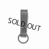 WACKO MARIA/EMBOSS LEATHER KEY HOLDER（LIZARD）（BLACK/BLACK）［レザーキーホルダー-24秋冬］