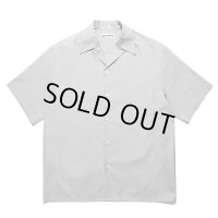 WACKO MARIA/TESSITURA MONTI / OPEN COLLAR SHIRT（GRAY）［オープンカラーシャツ-24春夏］