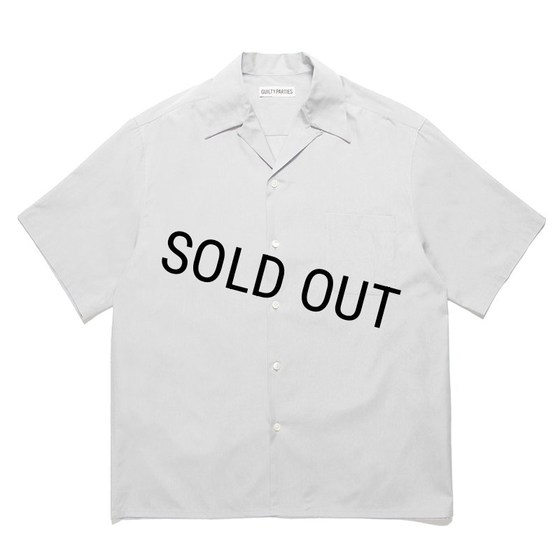 【tess】WACKO MARIA OPEN COLLAR SHIRT Wacko Maria Men's Type-1 Ombre Check Open Collar Shirt in