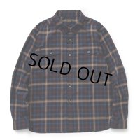 【30%OFF】RATS/OMBRE CHECK SHIRT（BLACK CHECK）［オンブレチェックシャツ-24春夏］