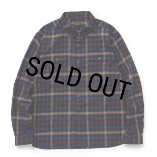 30%OFF】RATS/OMBRE CHECK SHIRT（BLACK CHECK）［オンブレチェック