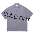 WACKO MARIA/TESSITURA MONTI / OPEN COLLAR SHIRT（NAVY）［オープンカラーシャツ-24春夏］