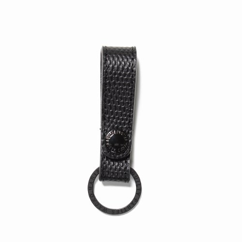 他の写真1: WACKO MARIA/EMBOSS LEATHER KEY HOLDER（LIZARD）（BLACK/BLACK）［レザーキーホルダー-24春夏］