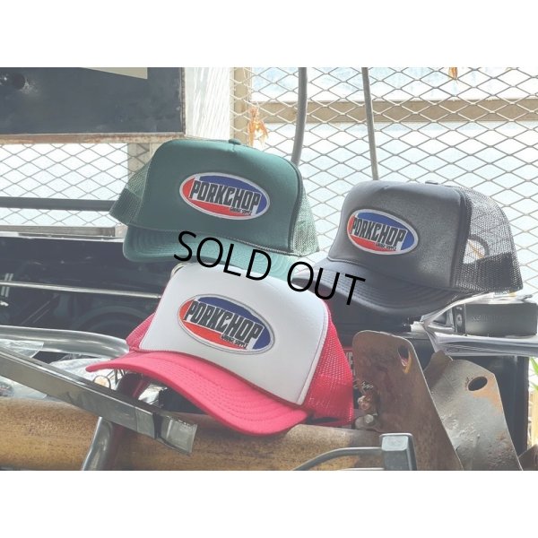 画像4: PORKCHOP/2nd OVAL MESH CAP（BLACK）［メッシュキャップ-24春夏］