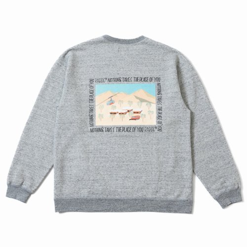 他の写真2: 【50%OFF】ROUGH AND RUGGED/Y.O CREW（グレー）［クルーネックスウェット-22春夏］