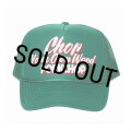 PORKCHOP/CHOP YOUR OWN WOOD CAP（KELLY GREEN）［メッシュキャップ-23秋冬］