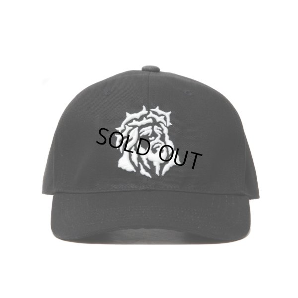 画像1: COOTIE PRODUCTIONS/Cotton OX 6 Panel Cap（Black/JESUS）［6パネルキャップ-24春夏］