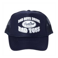 PORKCHOP/BAD TOYS CAP（NAVY）［メッシュキャップ-23春夏］