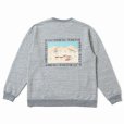 画像1: 【50%OFF】ROUGH AND RUGGED/Y.O CREW（グレー）［クルーネックスウェット-22春夏］ (1)