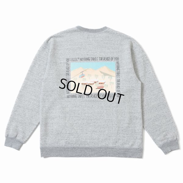 画像1: 【50%OFF】ROUGH AND RUGGED/Y.O CREW（グレー）［クルーネックスウェット-22春夏］