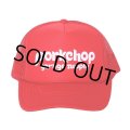 PORKCHOP/WHEEL LOGO MESH CAP（RED）［メッシュキャップ-23秋冬］