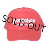 PORKCHOP/WHEEL LOGO MESH CAP（RED）［メッシュキャップ-23秋冬］