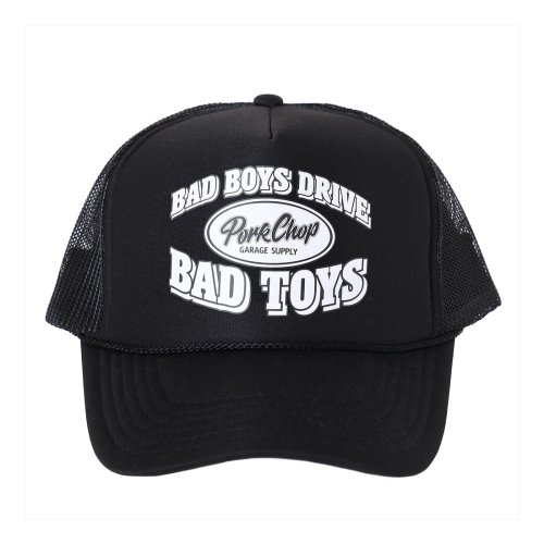 他の写真1: PORKCHOP/BAD TOYS CAP（BLACK）［メッシュキャップ-23春夏］