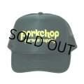 PORKCHOP/WHEEL LOGO MESH CAP（DARK GREEN）［メッシュキャップ-23秋冬］