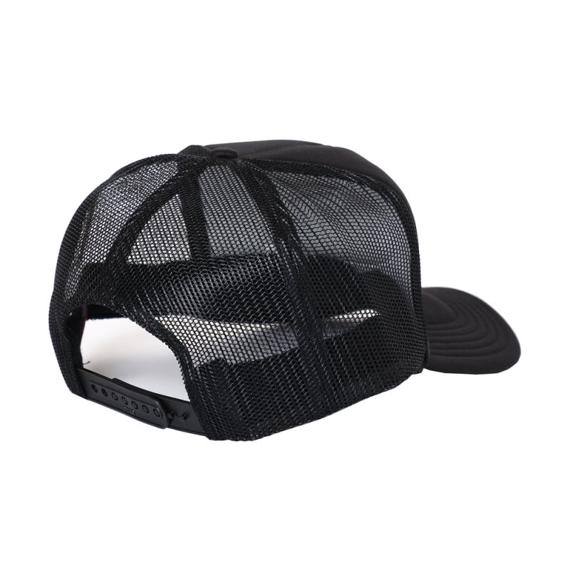 画像2: PORKCHOP/2nd OVAL MESH CAP（BLACK）［メッシュキャップ-24春夏］
