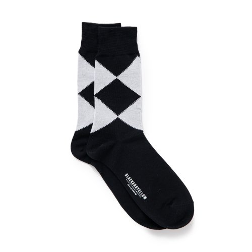 他の写真2: 【30%OFF】RATS/50'S EGYPTIAN COTTON ARGYLE SOCKS（BLACK）［ソックス-24春夏］