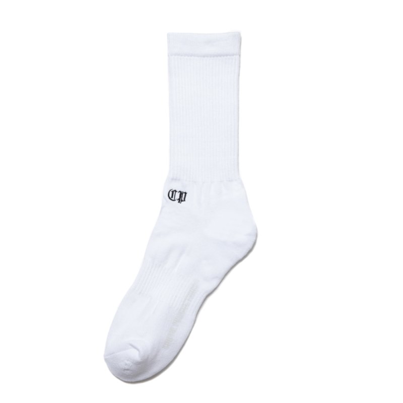 画像1: COOTIE PRODUCTIONS/Raza Middle Socks（White）［ミドルソックス-24春夏］