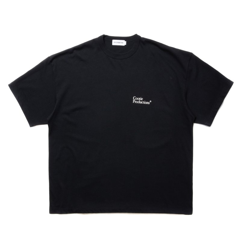 画像1: COOTIE PRODUCTIONS/C/R Smooth Jersey S/S Tee（Black）［スムースジャージT-24春夏］